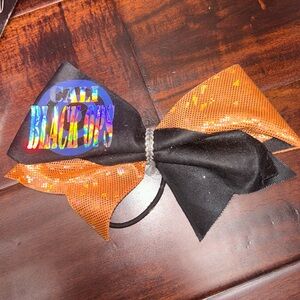 California all stars black ops cheer bow